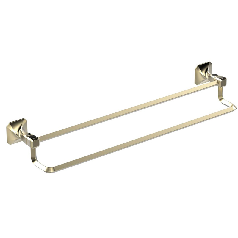 Double Pole Bathroom Metal Towel Rack