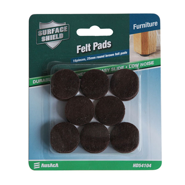 Awet Felt Foot Pads Kanggo Sikil Kursi