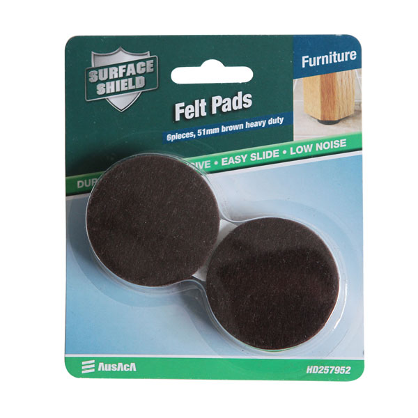 Furnitur awet bantalan kaki felt