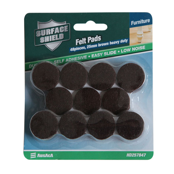 Adhesives kuwat Felt Foot Pads